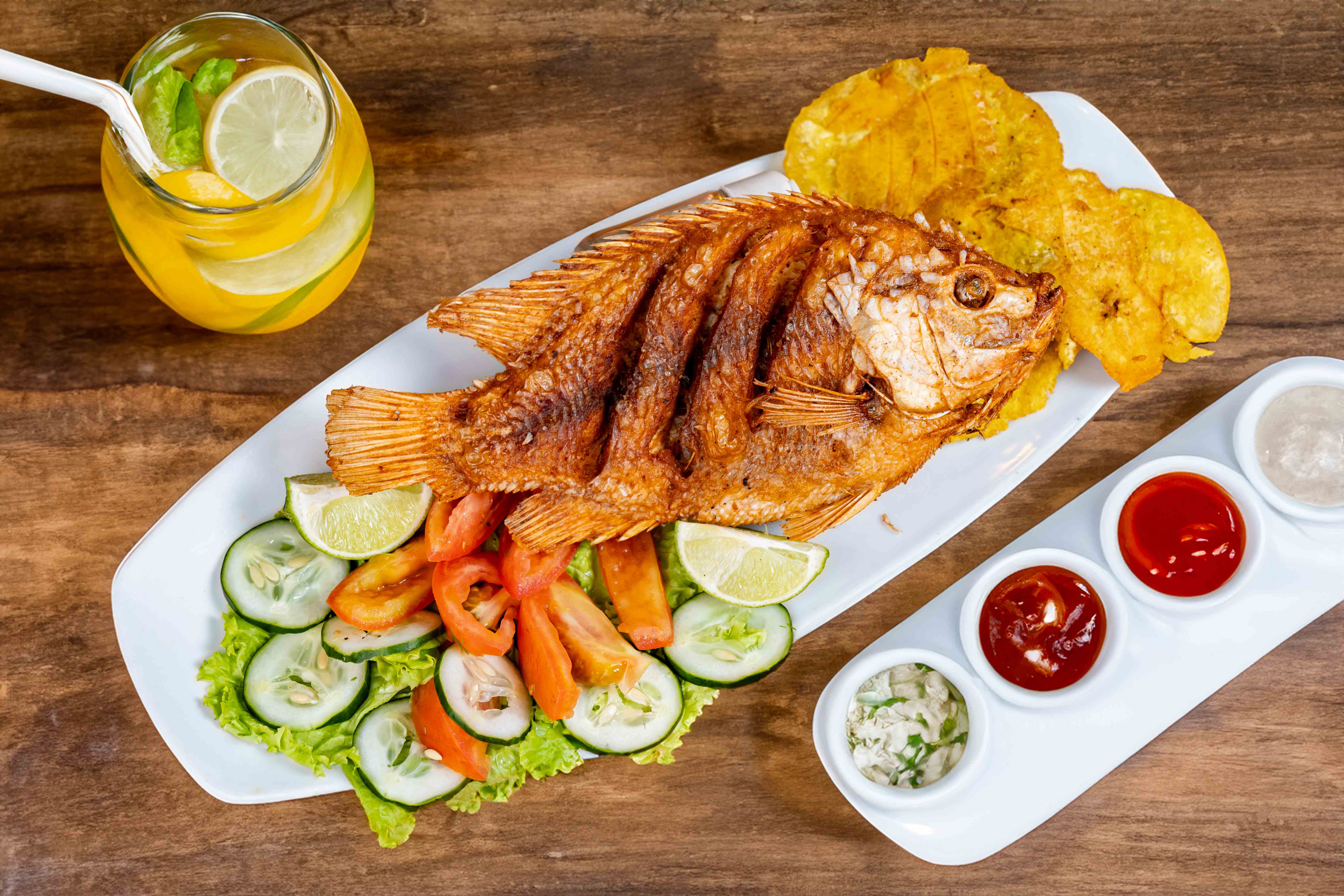 Mojarra gimani frita